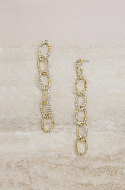 Chain Drop Earrings - JAUS