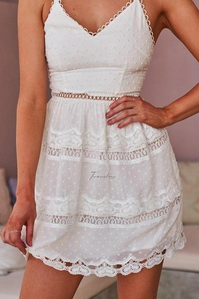 Chelsea Dress - White - SHOPJAUS - JAUS