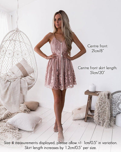 Clara Dress - Pink - SHOPJAUS - JAUS