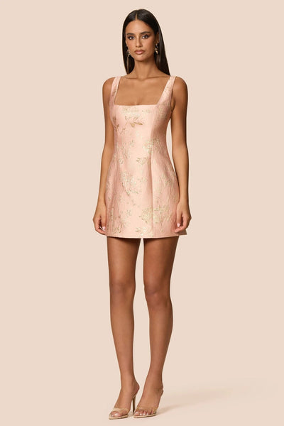 Nookie Claudia Mini Dress - Peach