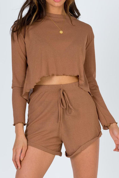 Coco Knit Set - Beige - SHOPJAUS - JAUS