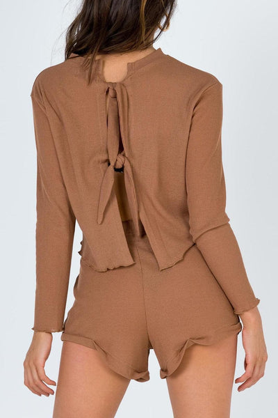 Coco Knit Set - Beige - SHOPJAUS - JAUS