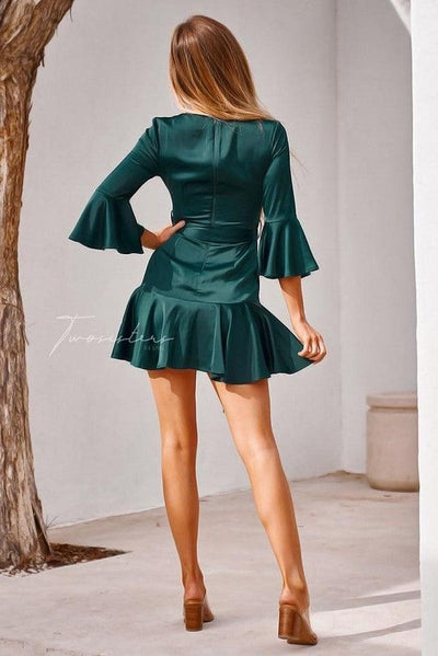 Constance Dress - Green - SHOPJAUS - JAUS