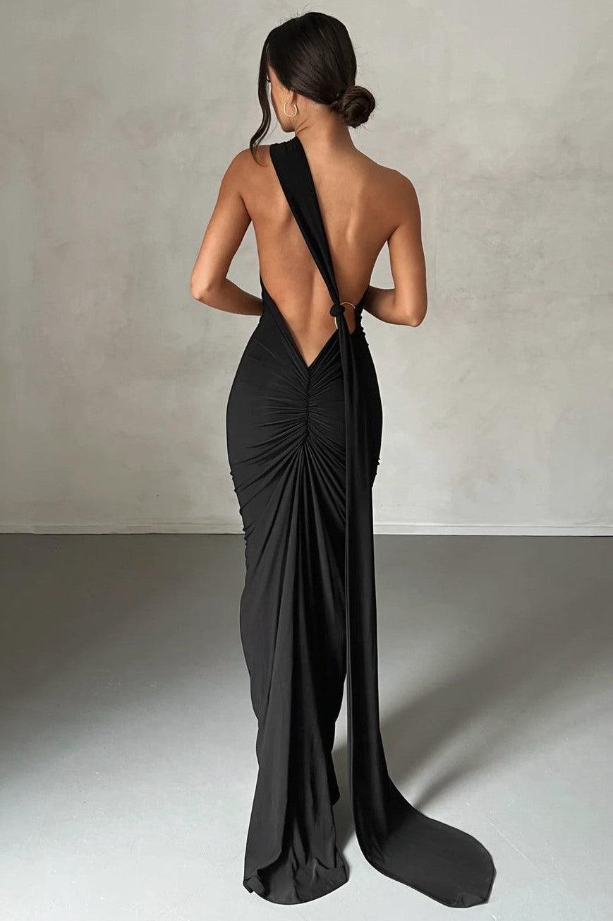 Constantina Gown - Black - JAUS