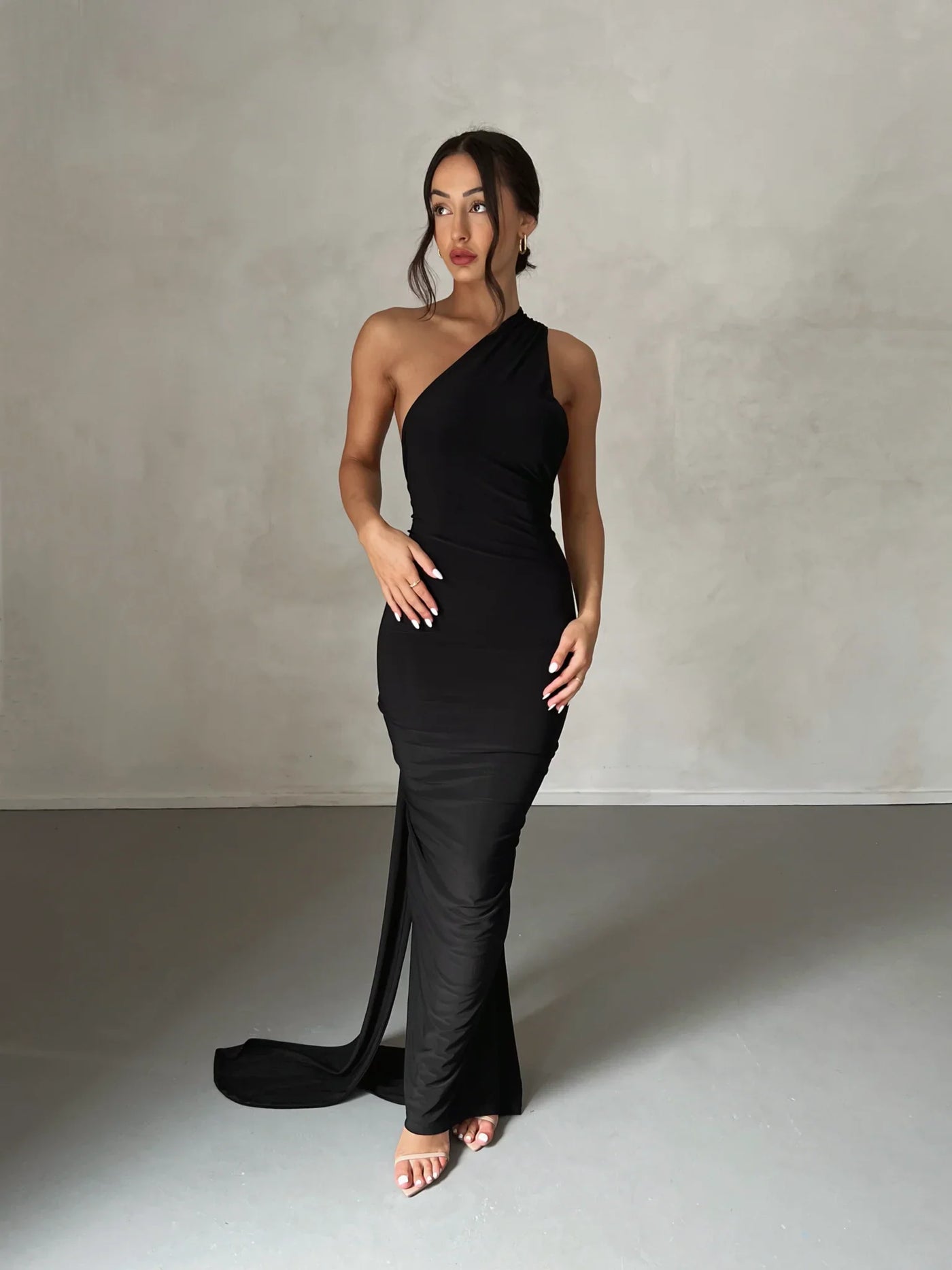 Constantina Gown - Black - JAUS