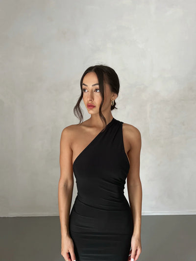 Constantina Gown - Black - JAUS