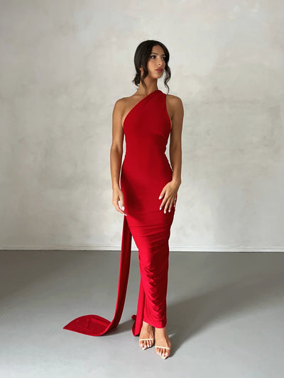 Constantina Gown - Red - JAUS