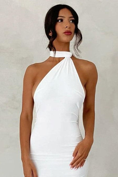 Siani Mini Dress - White - SHOPJAUS - JAUS