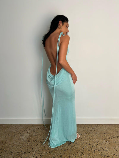 Cristina Gown - Aqua - JAUS