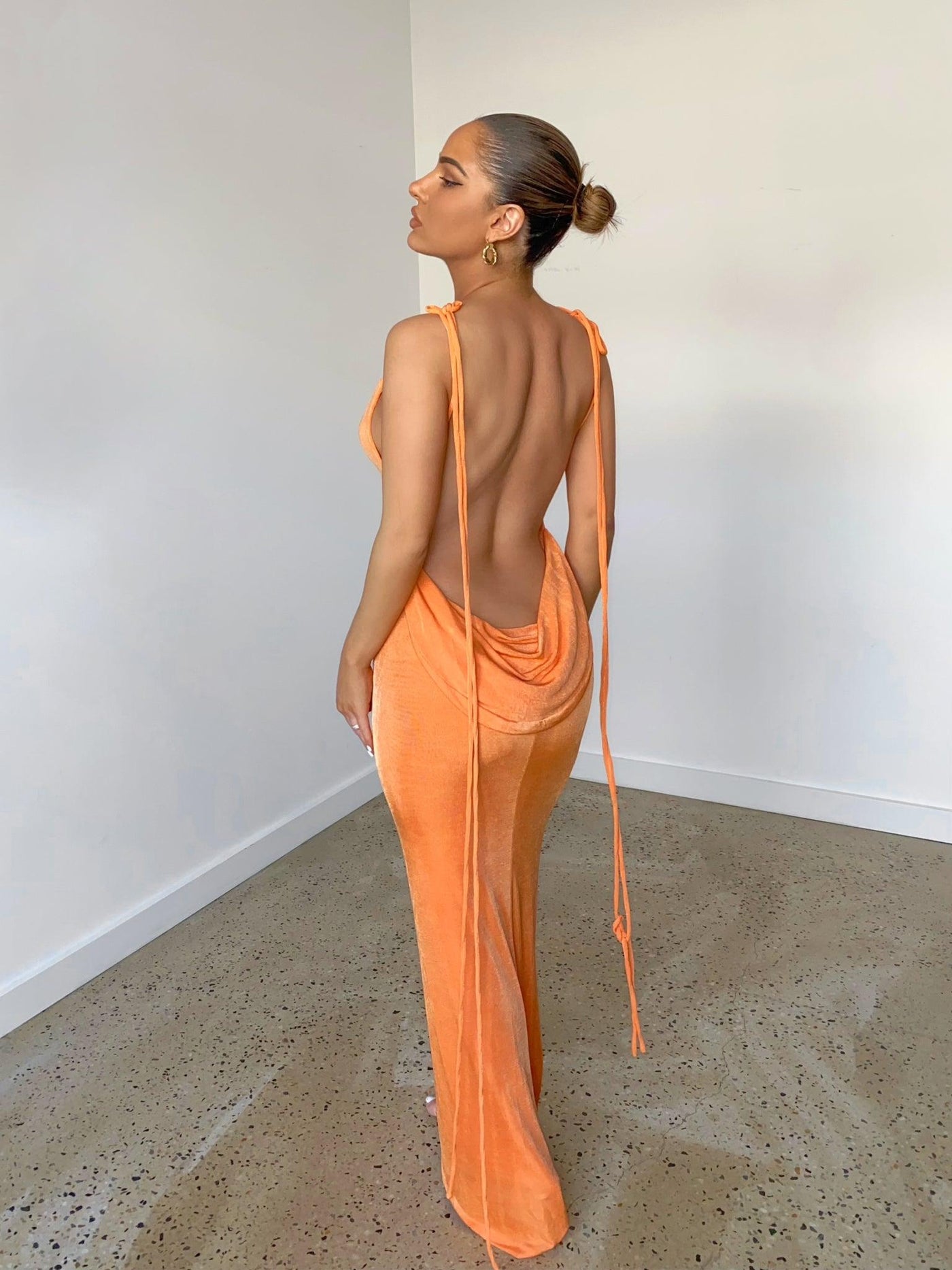 Cristina Gown - Orange - JAUS
