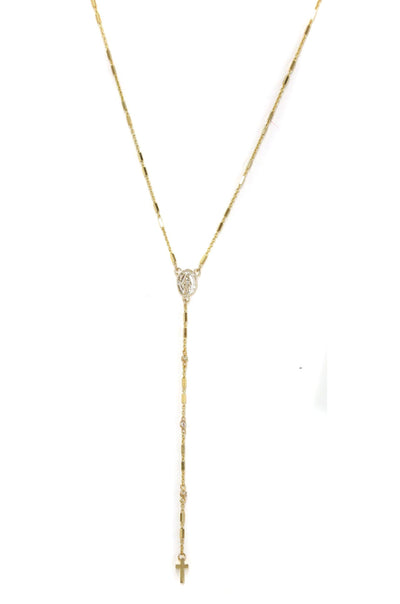 Cross Necklace - 18k Gold Plated - JAUS