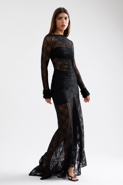 Evelyn Dress - Black - SHOPJAUS - JAUS