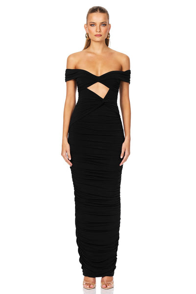 Nookie Dakota Maxi Dress - Black - SHOPJAUS - JAUS