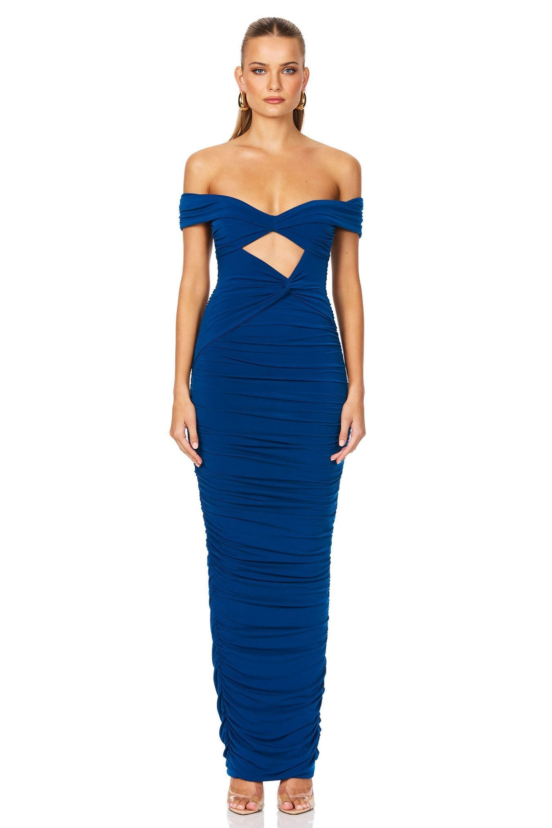 knee length dresses for ladies Nookie Dakota Maxi Dress - Blue