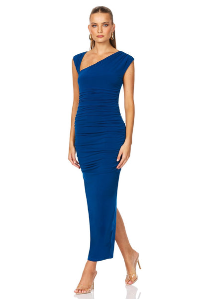 Nookie Dakota Midi Dress - Blue - SHOPJAUS - JAUS