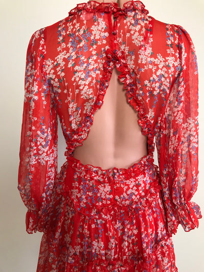 Darla Dress - Red - SHOPJAUS - JAUS