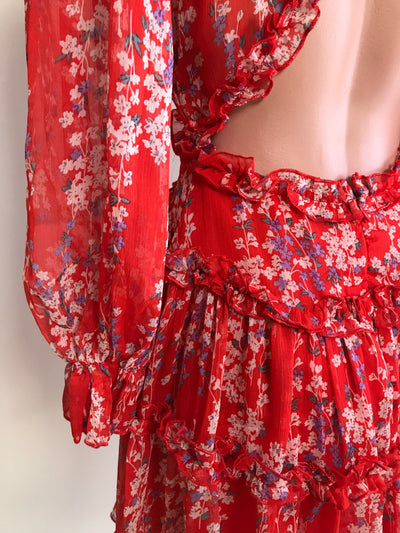 Darla Dress - Red - SHOPJAUS - JAUS