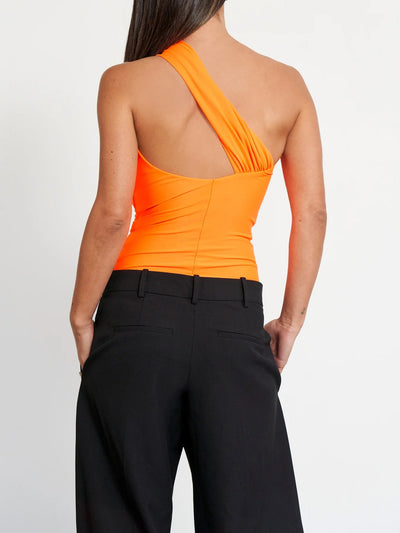 Lana Bodysuit - Neon Orange - SHOPJAUS - JAUS