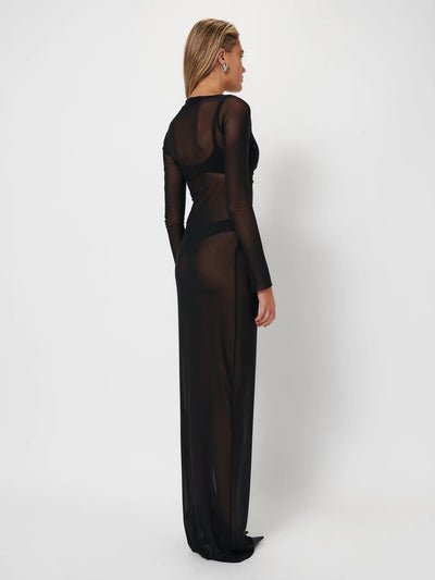 Maeve Maxi Dress - Black - SHOPJAUS - JAUS