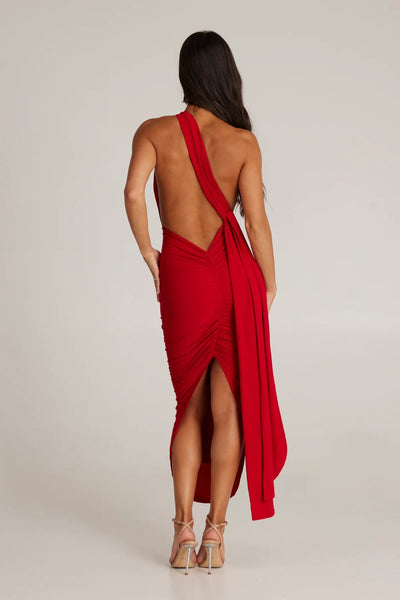 Melrose Multi-Way Dress - Red - SHOPJAUS - JAUS