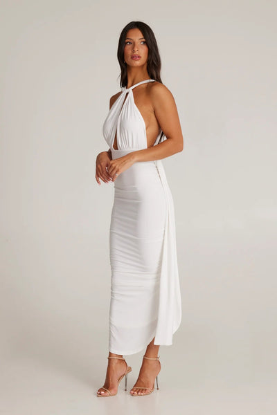 Melrose Multi-Way Dress - White - SHOPJAUS - JAUS