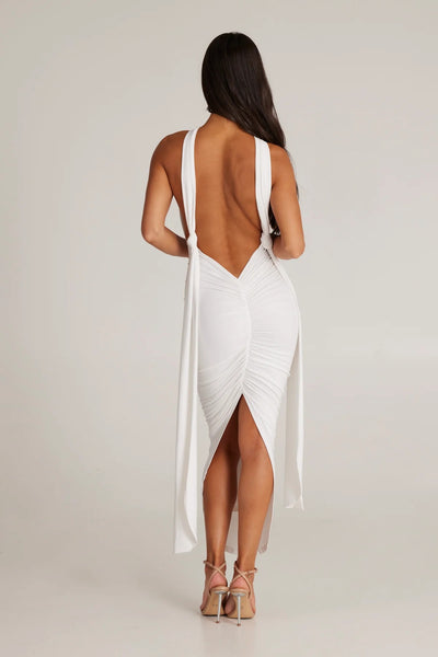 Melrose Multi-Way Dress - White - SHOPJAUS - JAUS