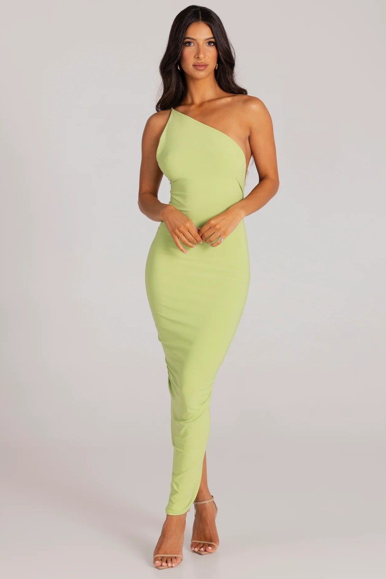 Lydia Dress - Lime - SHOPJAUS - JAUS