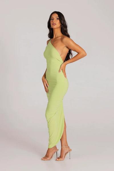 Lydia Dress - Lime - SHOPJAUS - JAUS