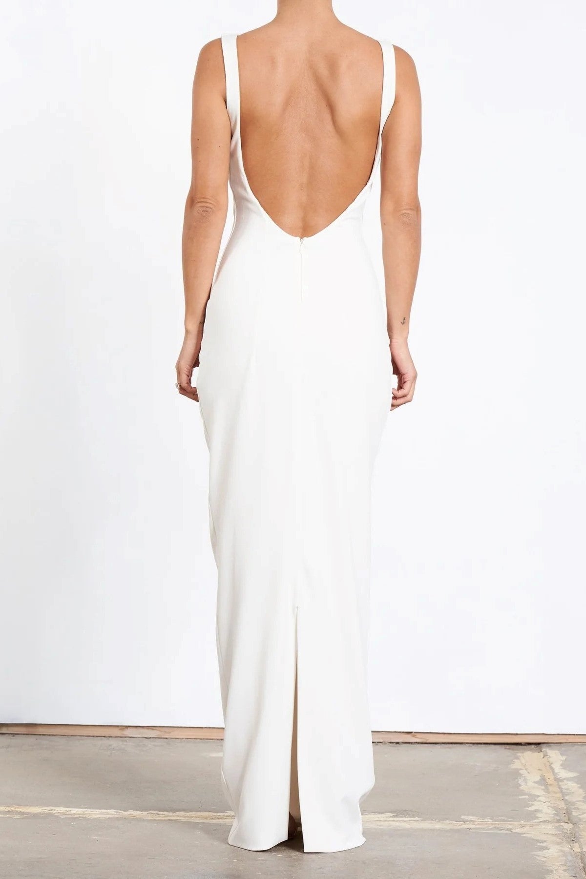 Verona Gown - White - SHOPJAUS - JAUS