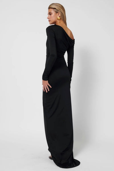 Margot Maxi Dress - Black - SHOPJAUS - JAUS