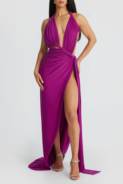 Kailani Gown - Purple - SHOPJAUS - JAUS