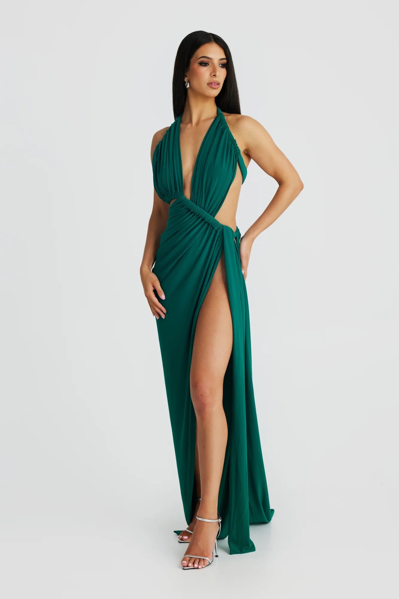 Kailani Gown - Emerald - SHOPJAUS - JAUS
