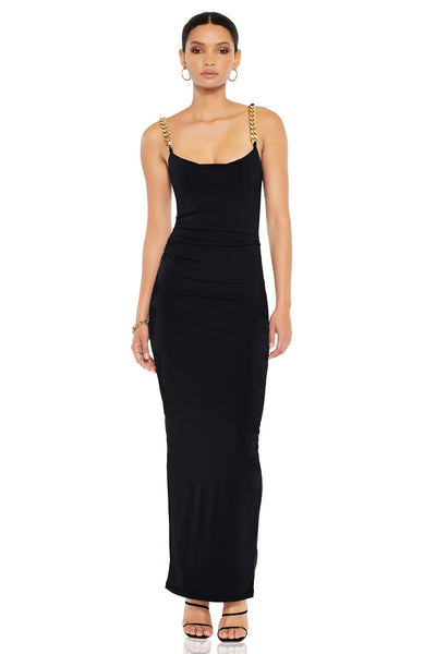 Nookie Captivate Gown - Black - SHOPJAUS - JAUS