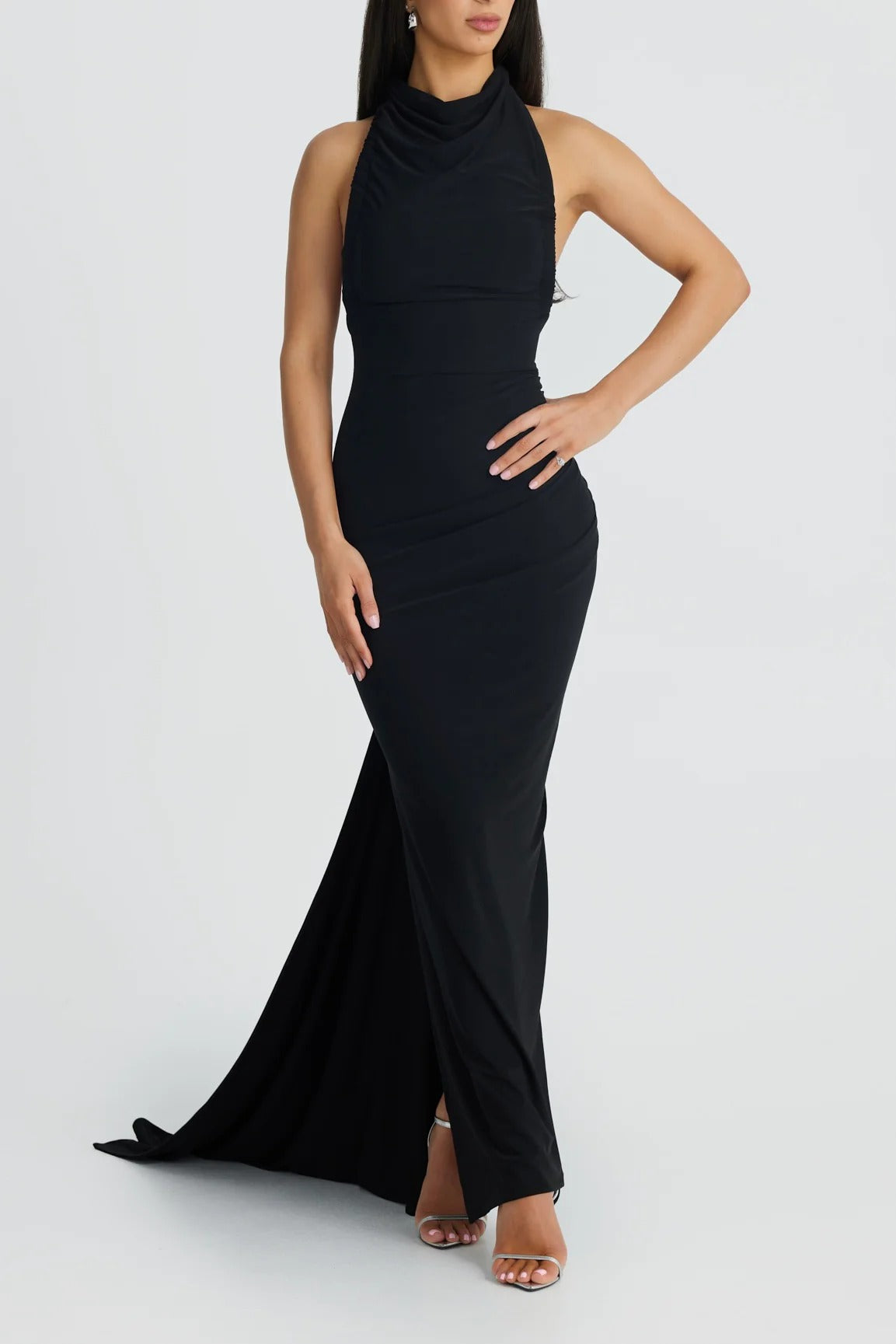 Ivana Multi-Way Gown - Black - SHOPJAUS - JAUS