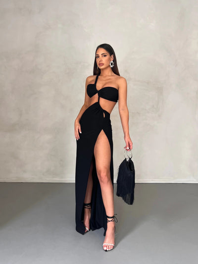 Eve Gown - Black - SHOPJAUS - JAUS