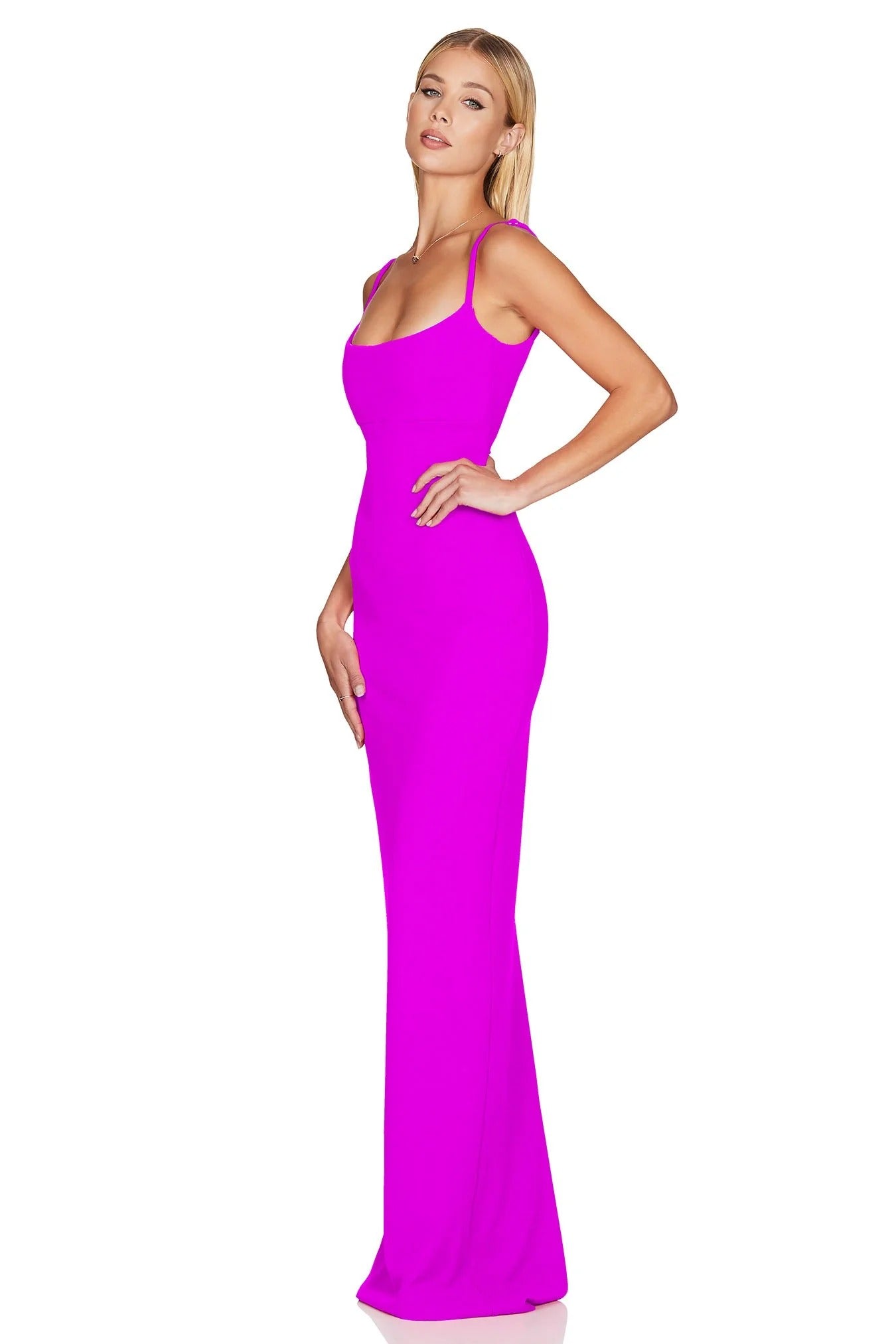Nookie Bailey Gown - Electric Pink - SHOPJAUS - JAUS