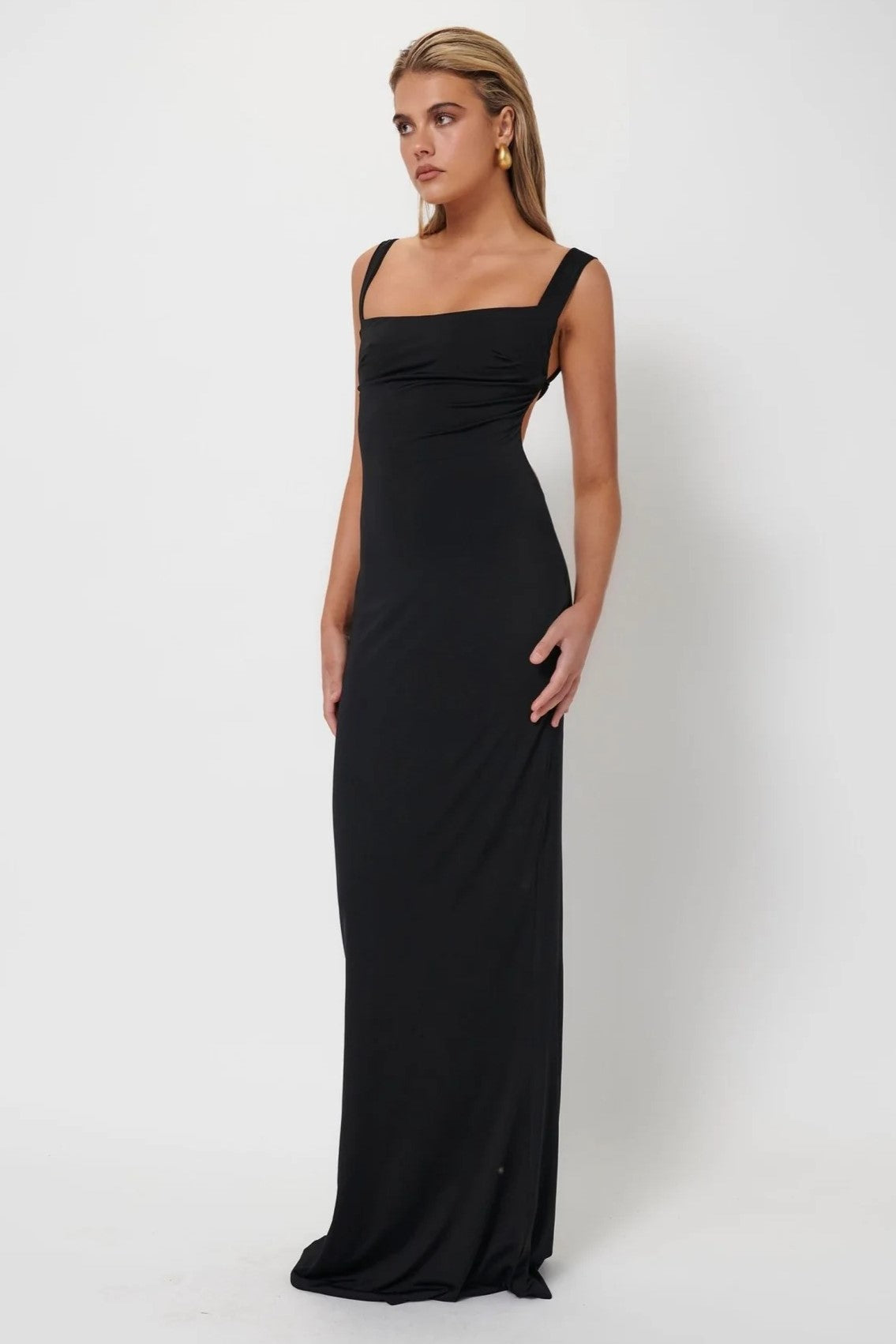 Helena Gown - Black - SHOPJAUS - JAUS