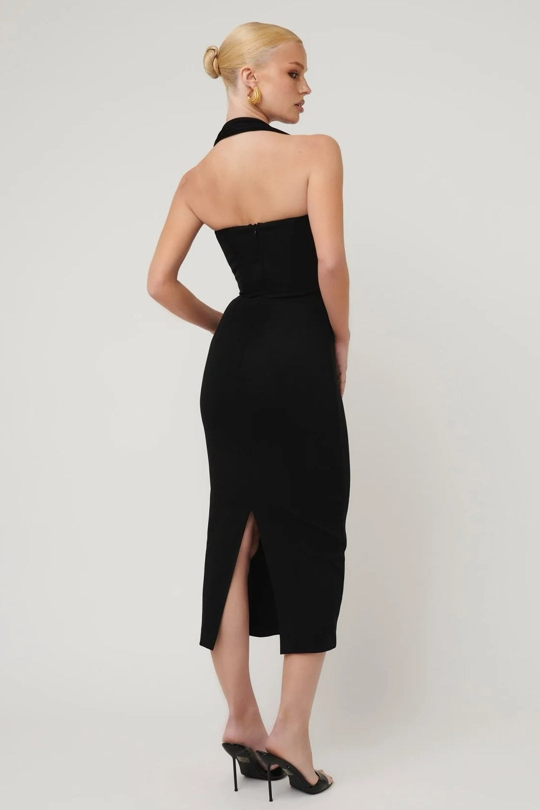knee length dresses for ladies Meline Midi Dress