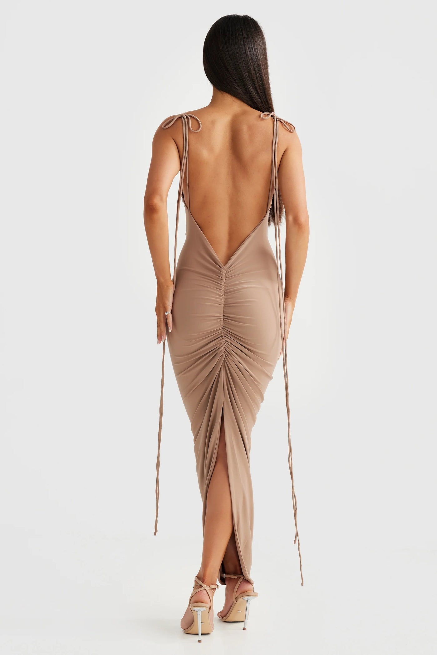 Cleo Dress - Latte - SHOPJAUS - JAUS