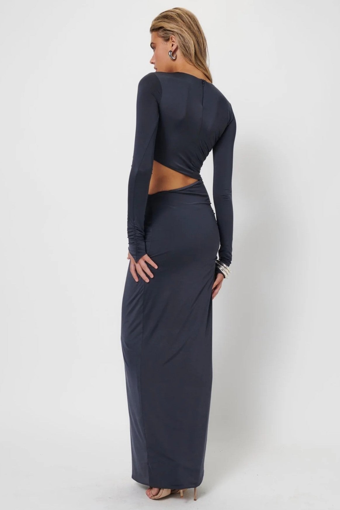 Cara Maxi Dress - Thunder | JAUS Cara Maxi Dress - Thunder | JAUS