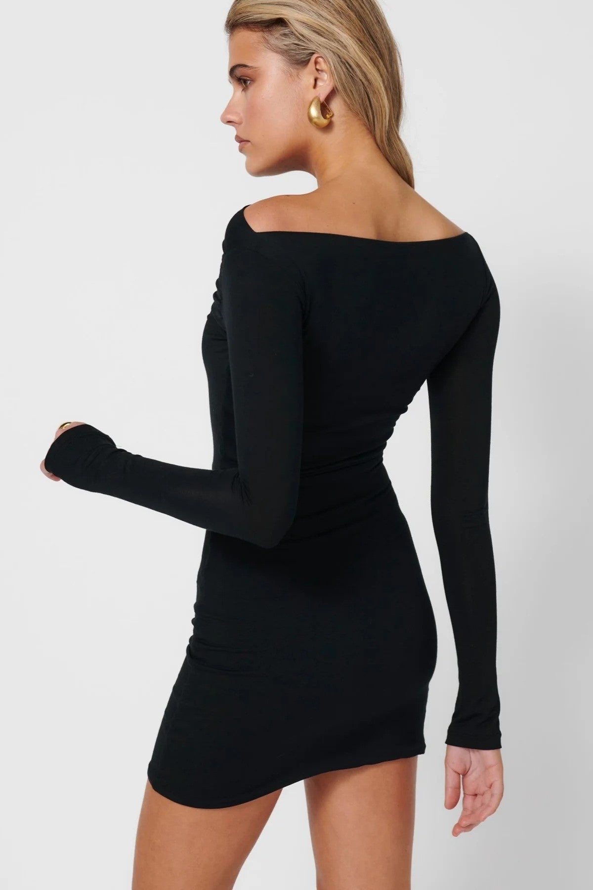 Vera Mini Dress - Black - SHOPJAUS - JAUS