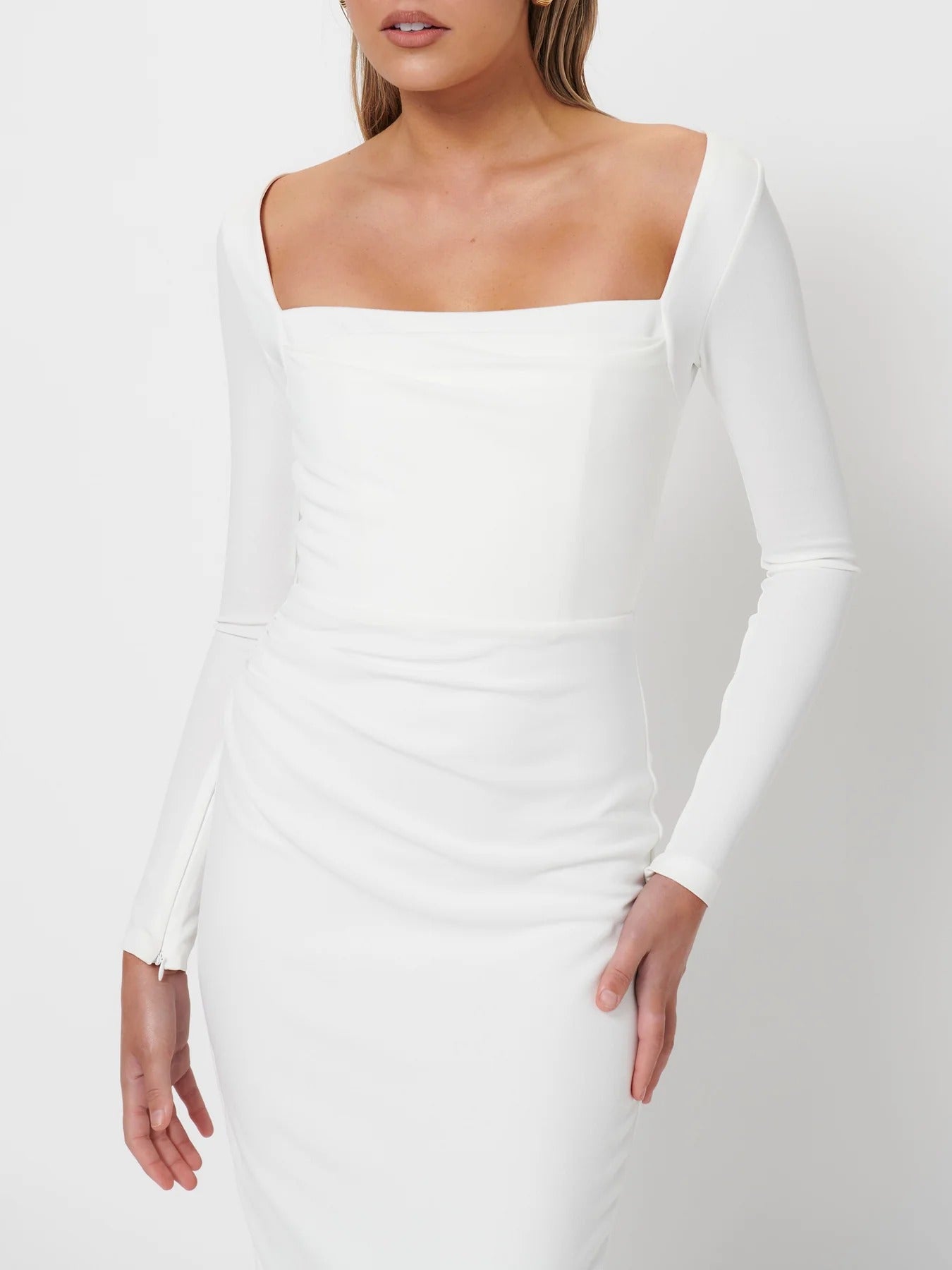 Mari Dress - Ivory - SHOPJAUS - JAUS