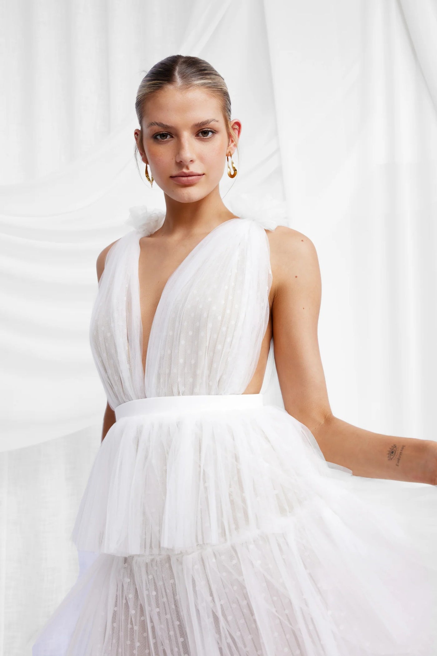 Zendaya Dress - White - SHOPJAUS - JAUS