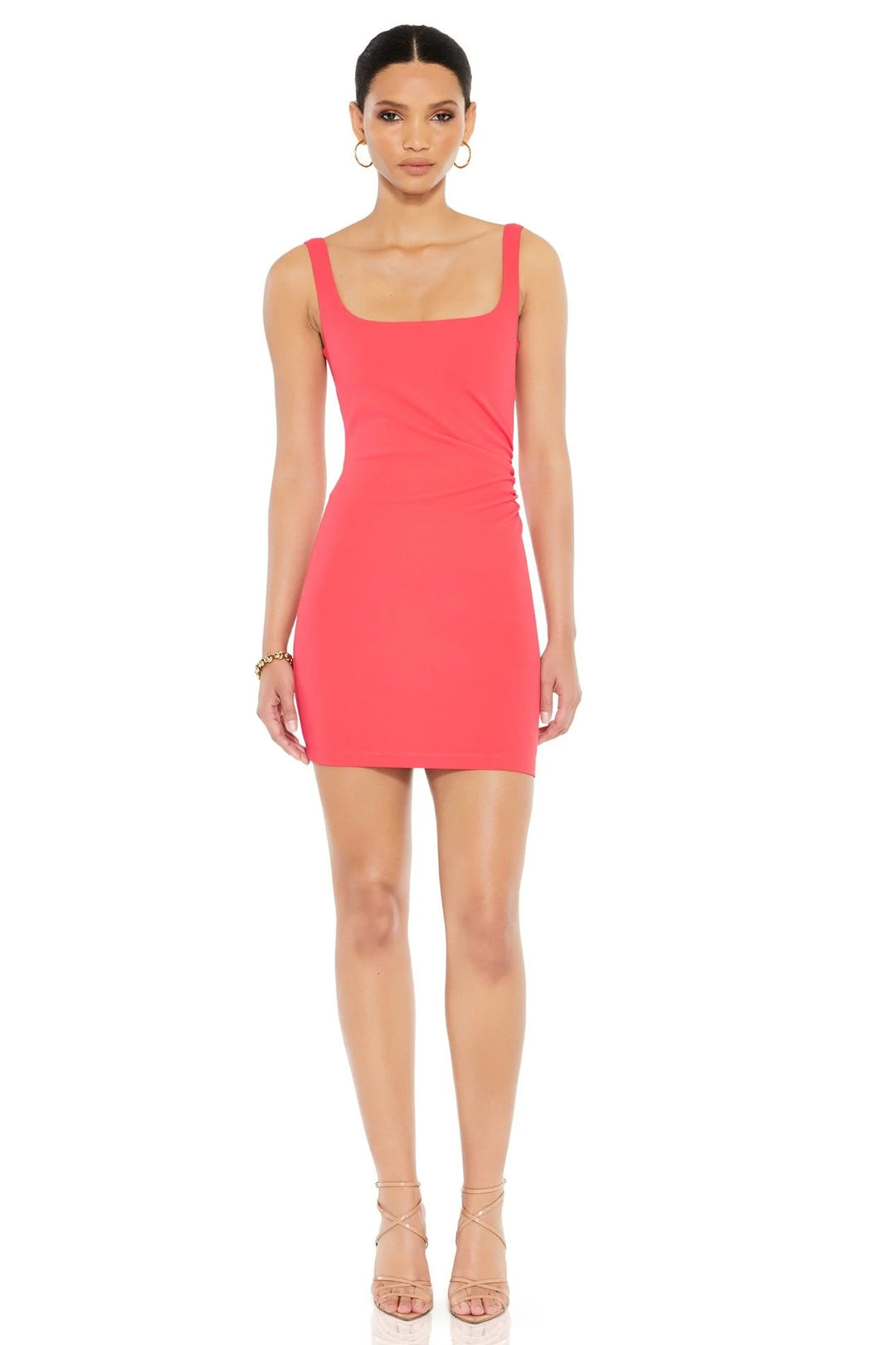 glory mini dress Nookie - Coral Sequin and chiffon Color pagan wedding guest dress Color:808black 7017green SHEIN PETITE Women's Casual