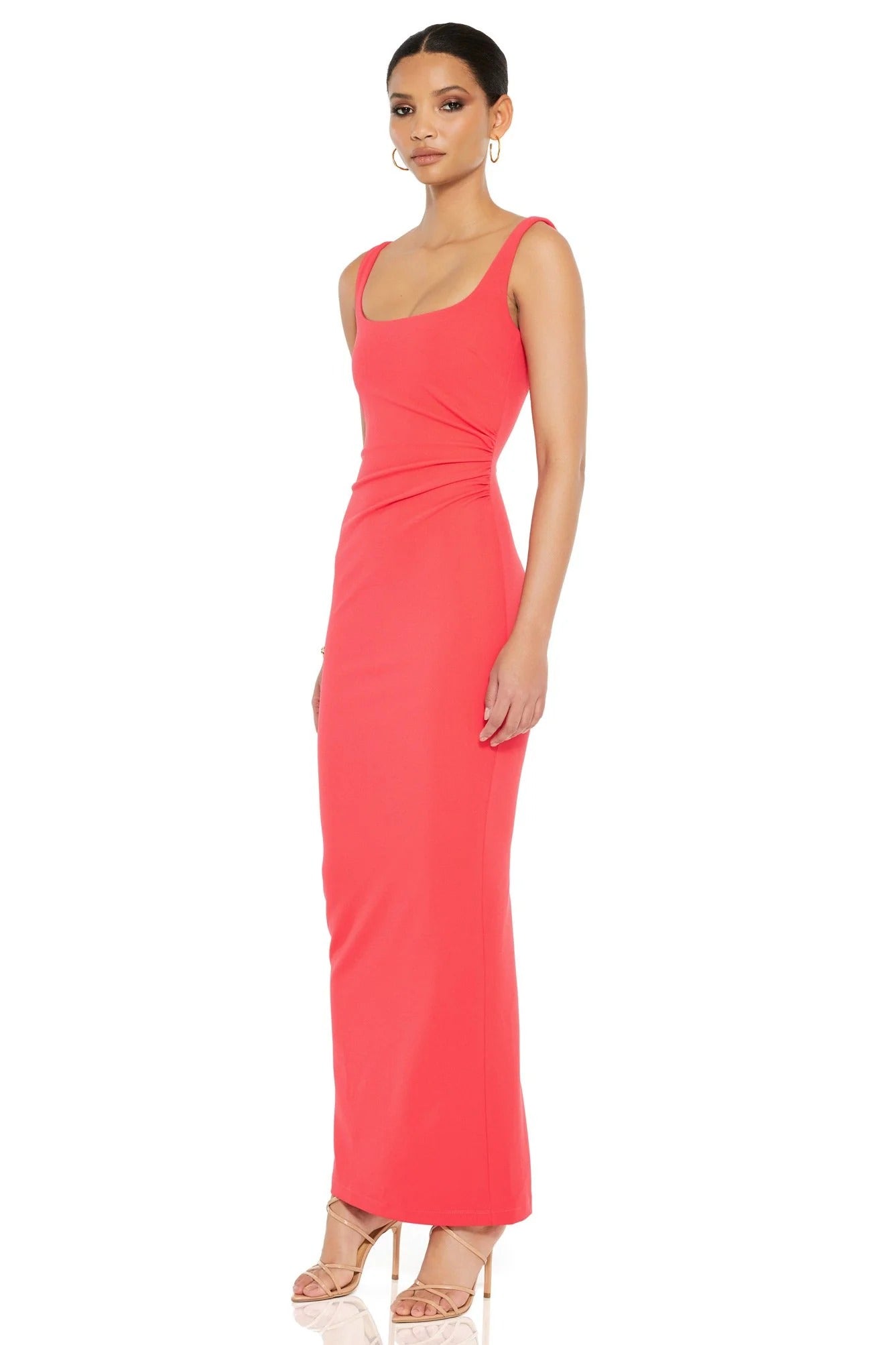 Nookie Glory Gown - Coral - SHOPJAUS - JAUS