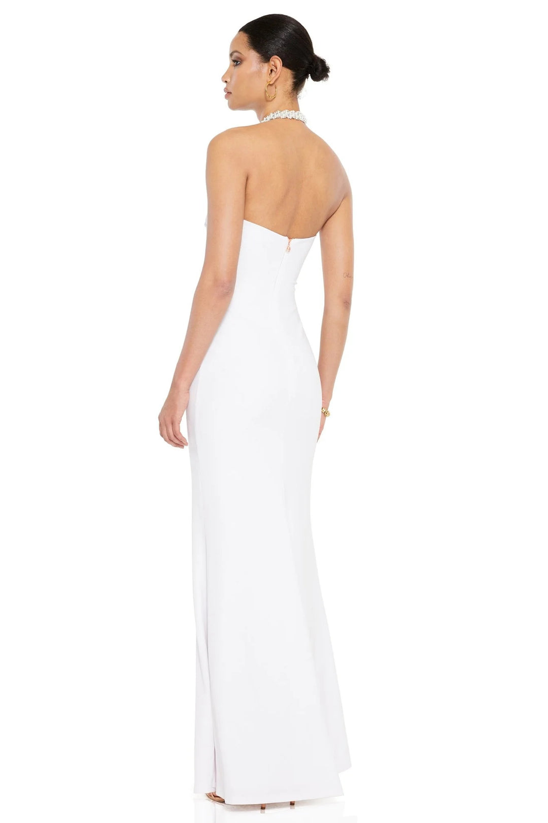 chinese dress ladies Nookie Adorn Gown - White