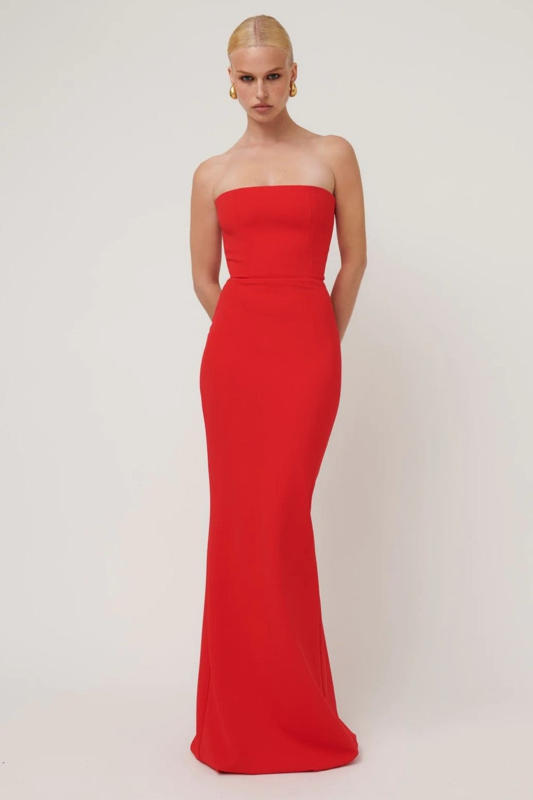 Jackie O Gown - Cherry Red - SHOPJAUS - JAUS