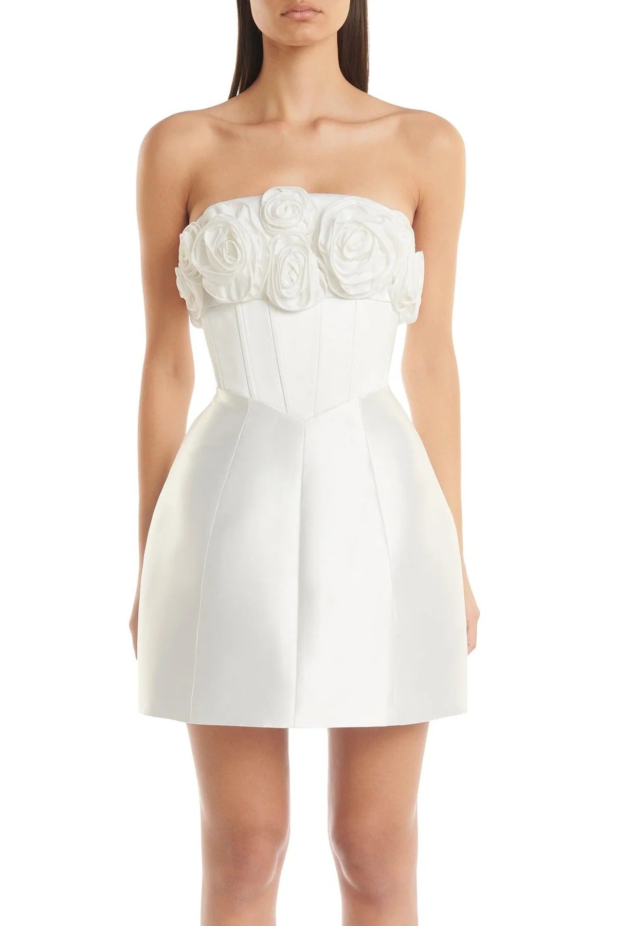 Tehanni Dress - White - SHOPJAUS - JAUS