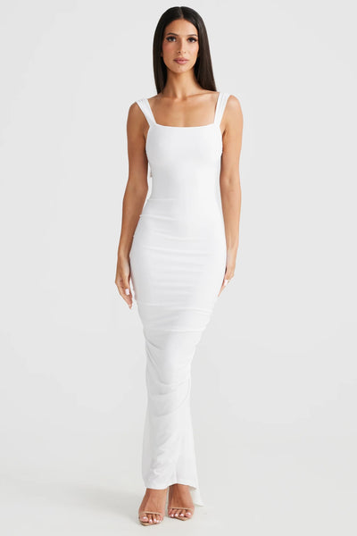 Sabia Dress - White - SHOPJAUS - JAUS