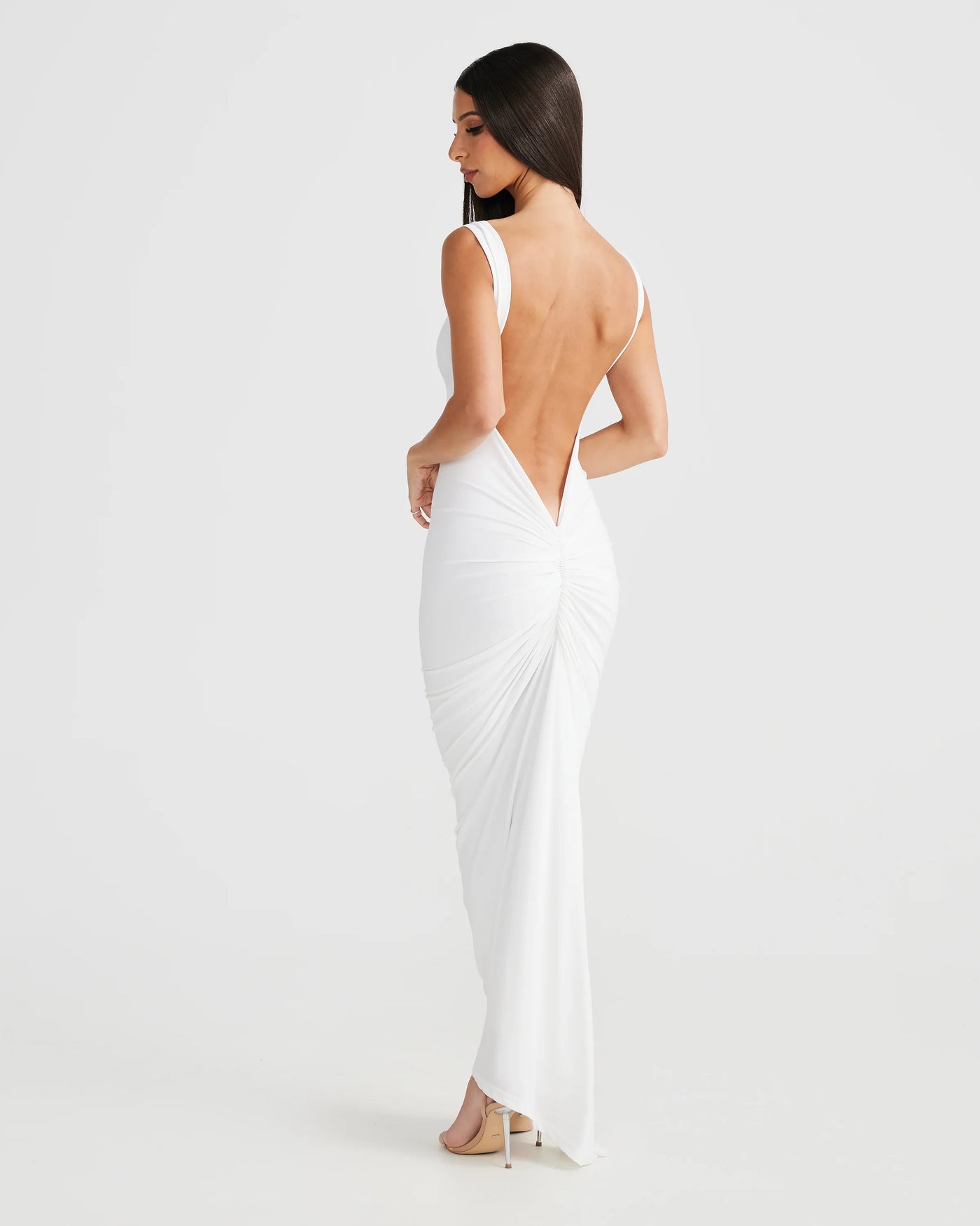 Sabia Dress - White - SHOPJAUS - JAUS